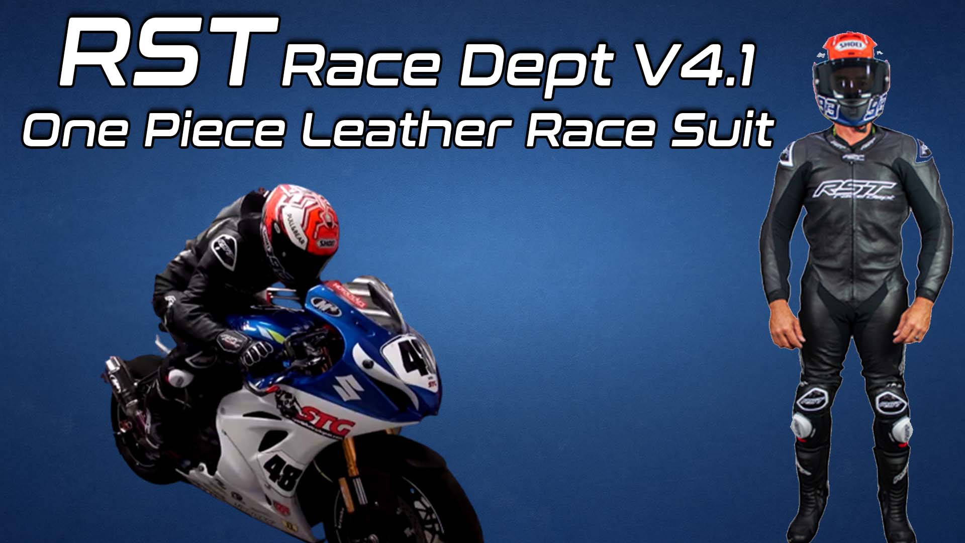 RST Race Dept V4.1 One Piece Leather Race Suit